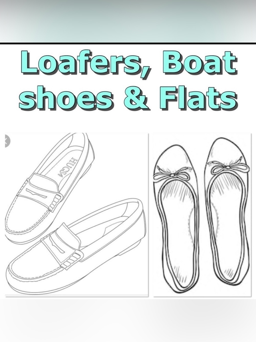 Loafers, boat shoes and flats